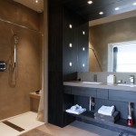 salle de bains maison bois massif
