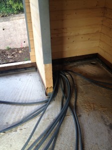 électricité maison bois