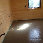 chape anhydrite maison bois massif
