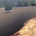mur de soutènement chantier ossature bois Nice