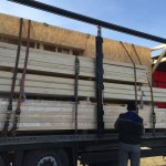 déchargement ossature bois