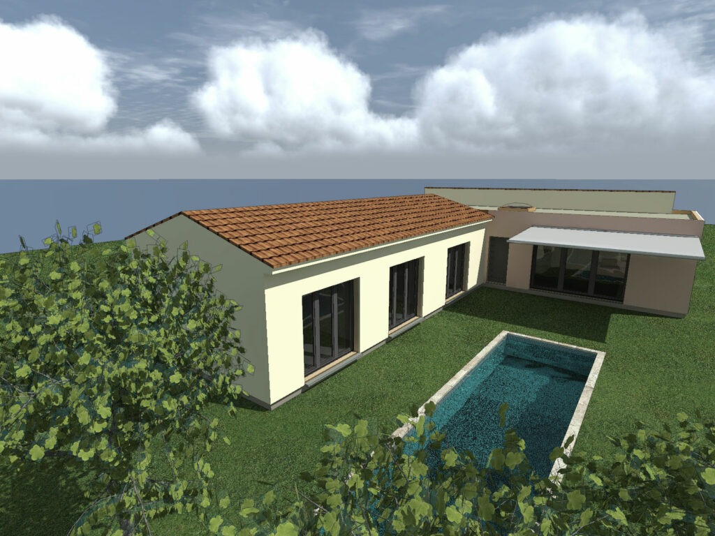 Le march&eacute; de la construction de maisons individuelles dans le Var et en Provence Verte &eacute;volue, et l&rsquo;architecture &eacute;co-responsable y prend une place pr&eacute;pond&eacute;rante. R&eacute;cemment, les &eacute;quipes de Maison Bois C&ocirc;t&eacute; Sud ont relev&eacute; un magnifique d&eacute;fi : pr&eacute;parer et r&eacute;aliser une villa moderne et lumineuse sur la commune de Carc&egrave;s, dans un d&eacute;lai tr&egrave;s court.